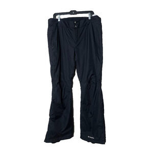 Columbia Titanium Omni‑Tech Womens XL Snow Ski Pants Waterproof Insulated Black